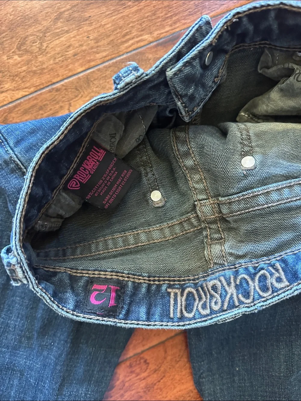Girls Rock&Roll  Dark  Flare Jeans 12
